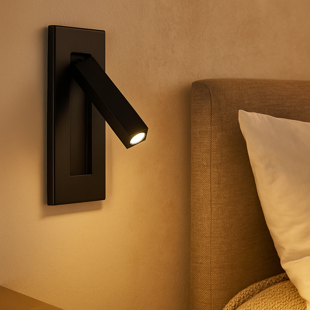 Embedded Bedside Wall Light