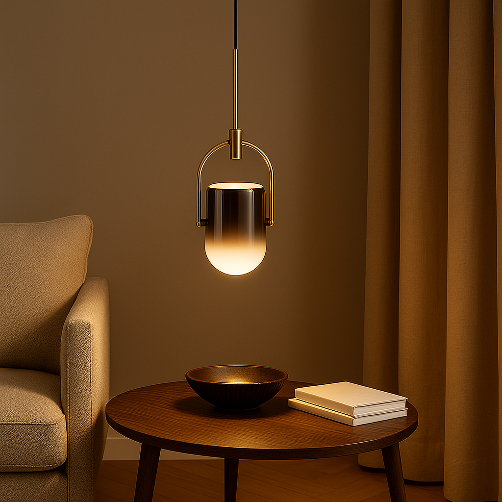 Modern Frosted LED Pendant Light