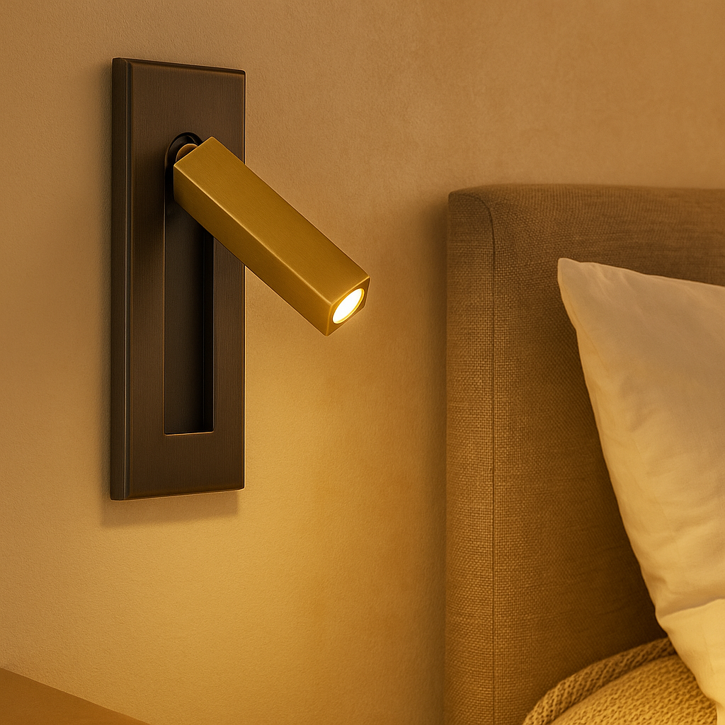 Embedded Bedside Wall Light