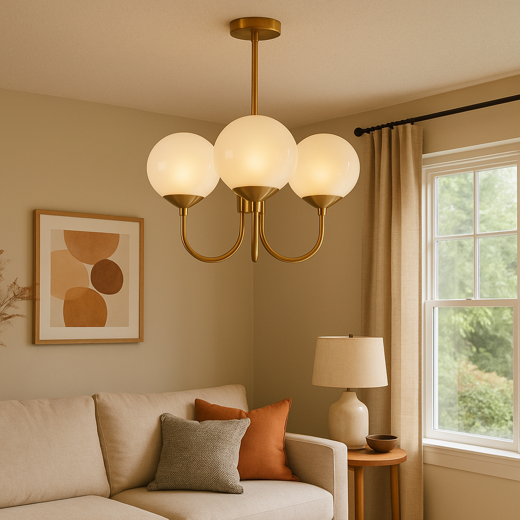 Modern Globe LED Pendant Light
