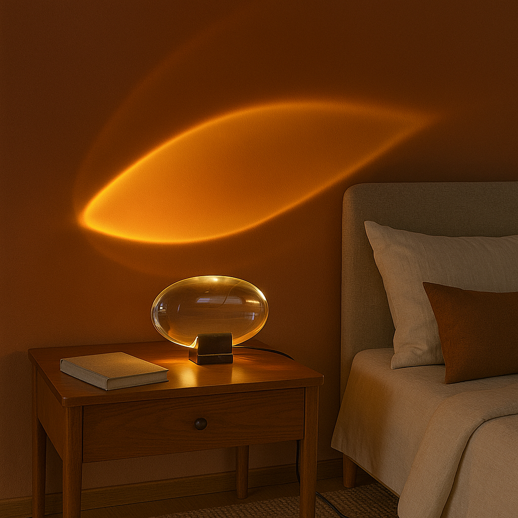 LED Table Lamp with Ambient Light Effect