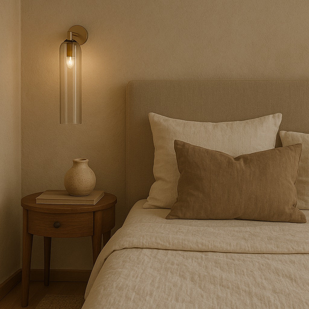 Art Glass Wall Sconce Light