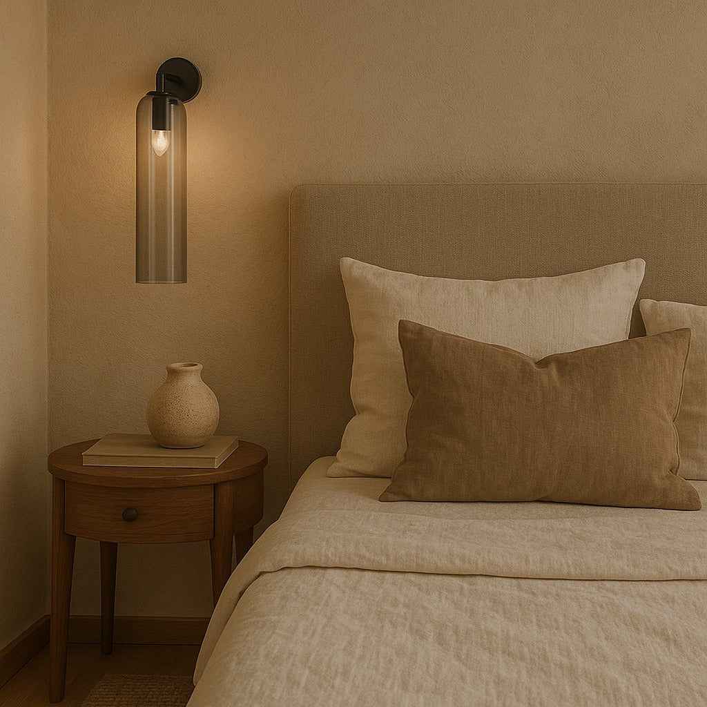 Art Glass Wall Sconce Light