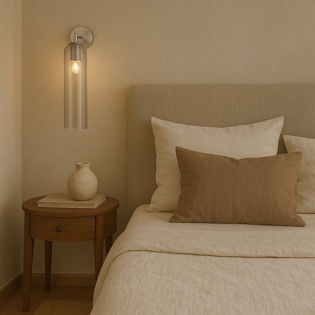 Art Glass Wall Sconce Light