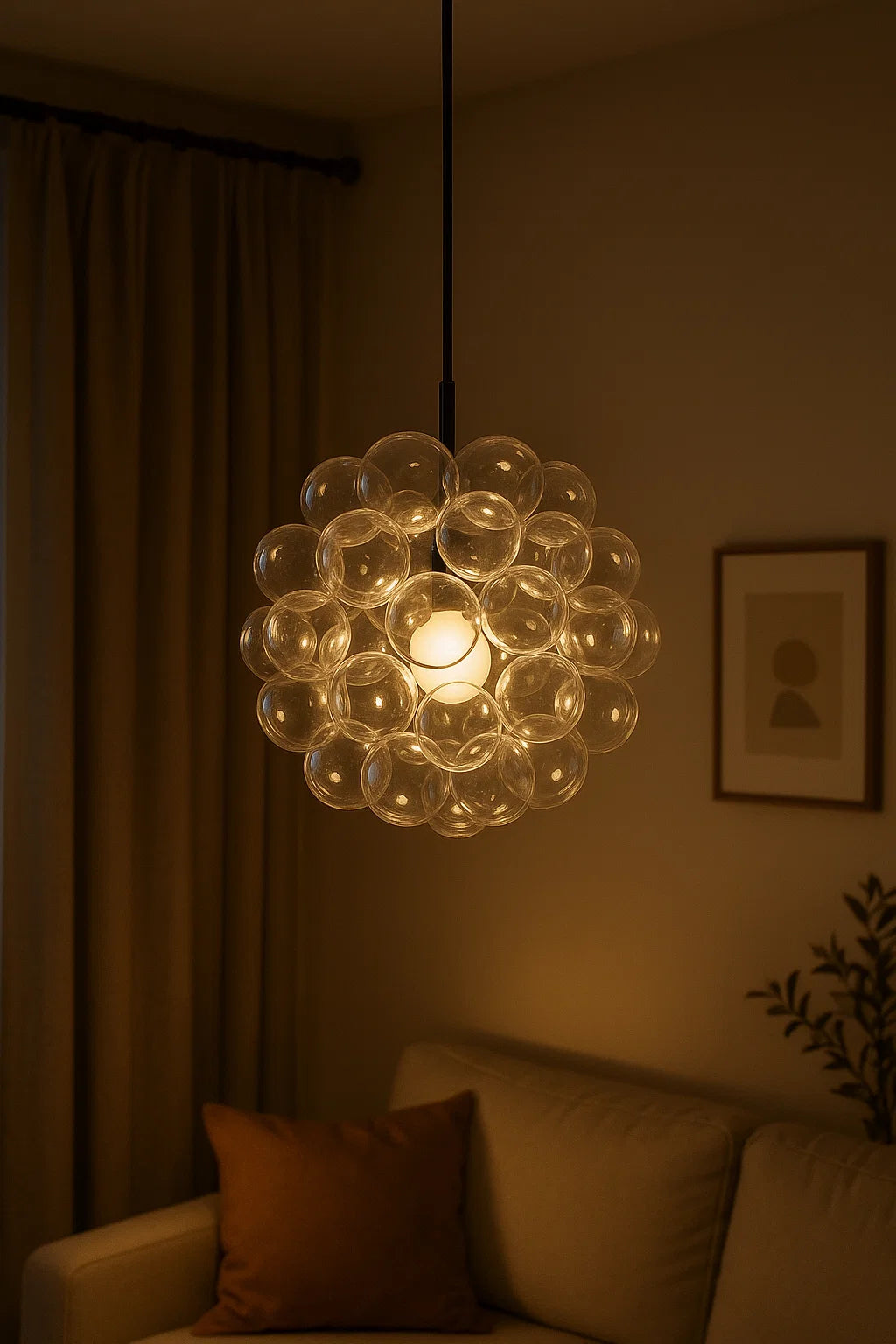 Modern Bubble LED Pendant Light