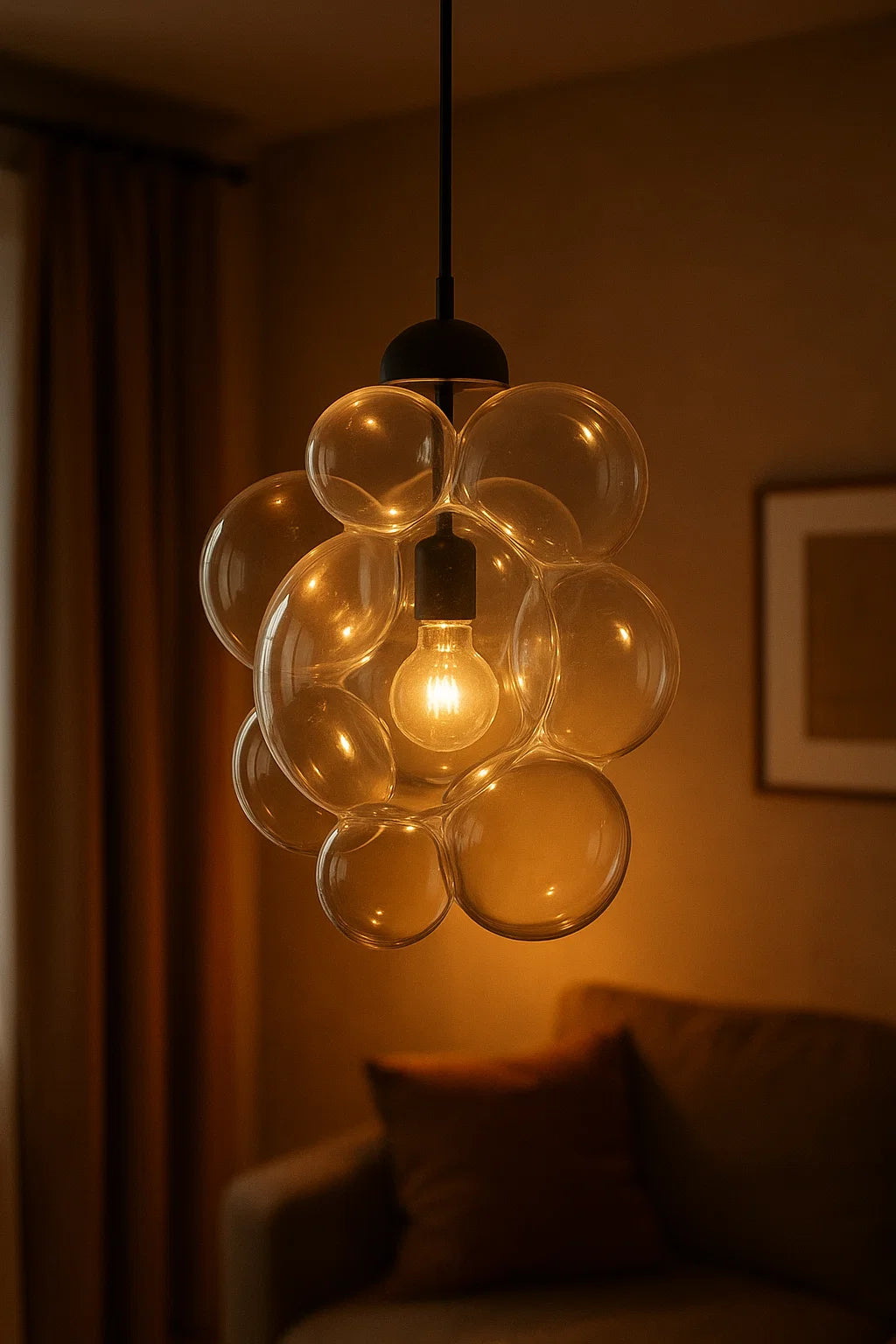 Modern Bubble LED Pendant Light
