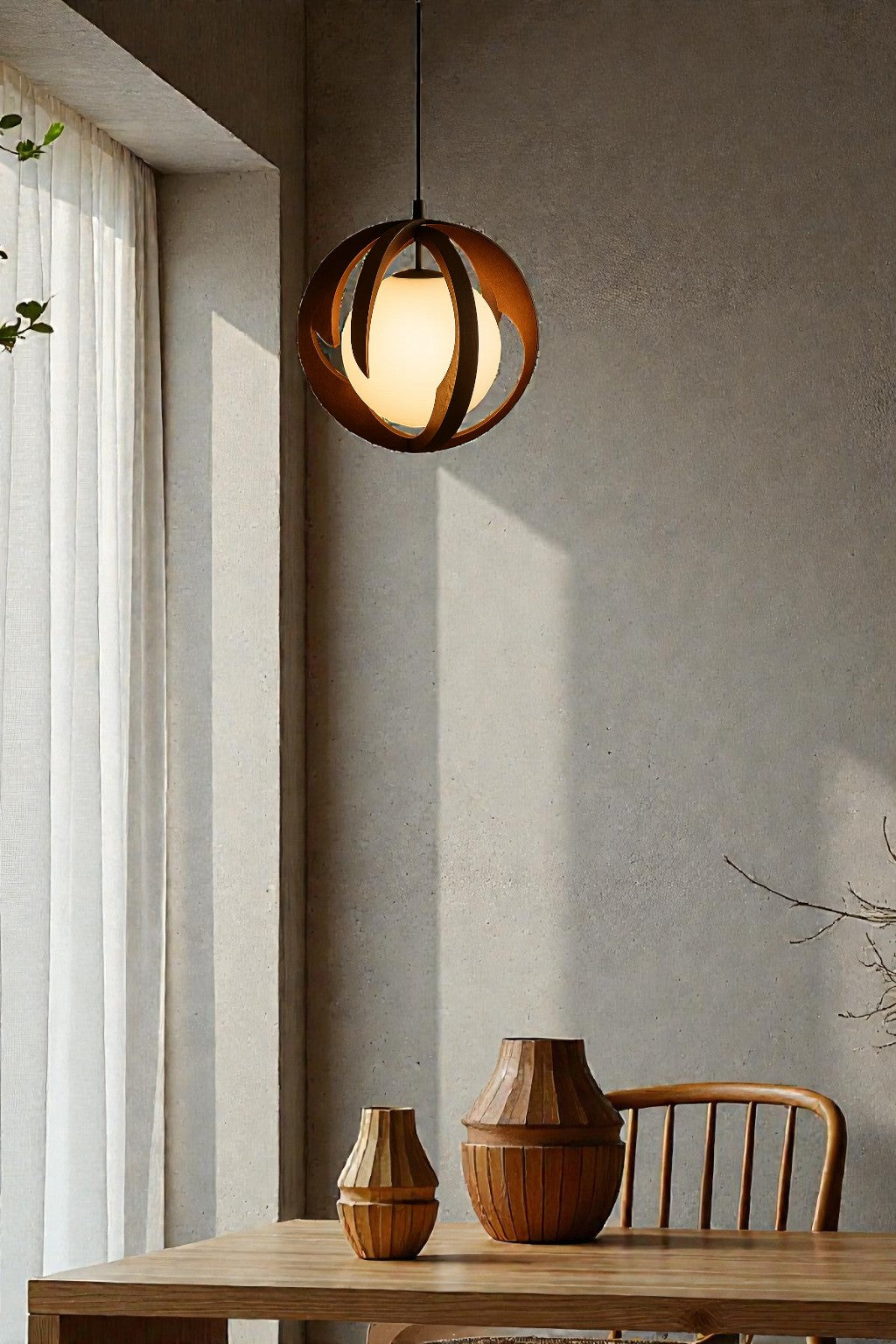 Modern Globe LED Pendant Light