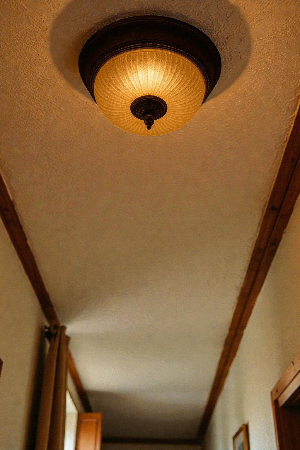 Round Vintage Ceiling Light