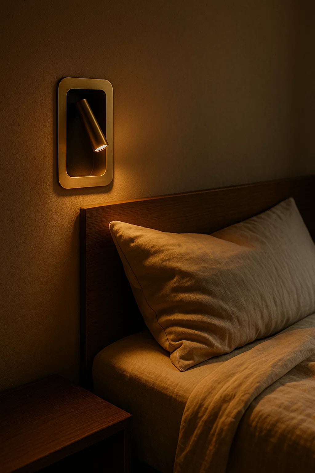 Embedded Bedside Wall Light